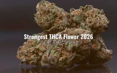 Strongest THCA Flower 2026: 7 Lab-Tested Strains from 37% to 55% THCA