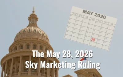 Is Delta-8 Still Legal in Texas? The May 28, 2026, Sky Marketing Ruling, Explained