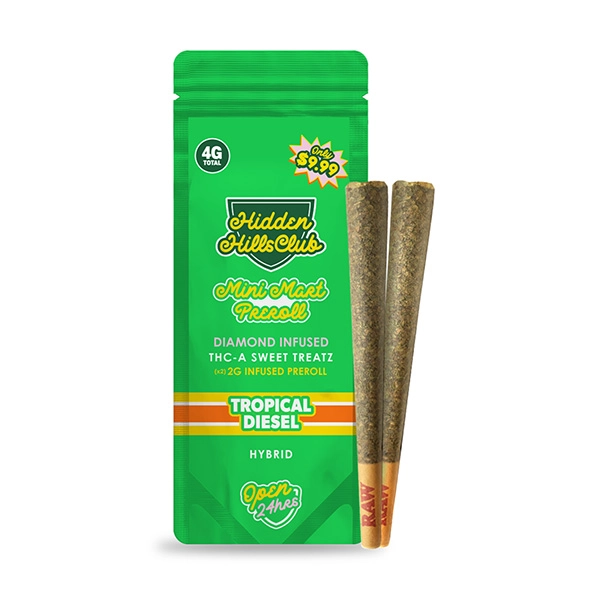 Hidden Hills Mini Mart THCA Pre-Rolls – 4g