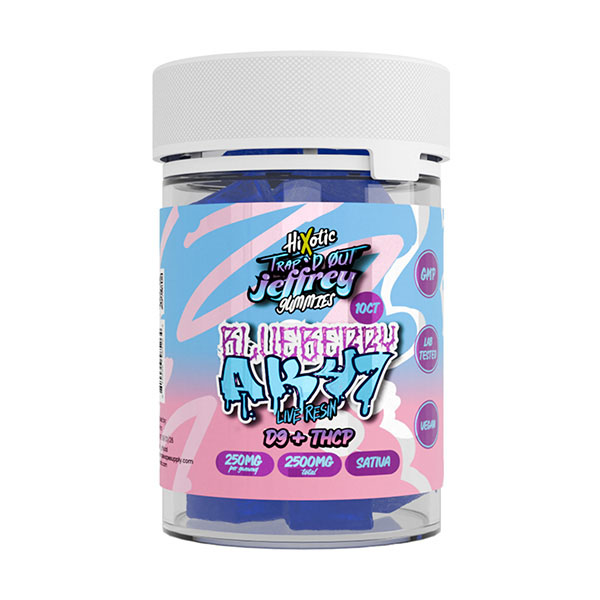 Hixotic Trap'd Out Jeffrey Gummies – 2500mg (10 Count)