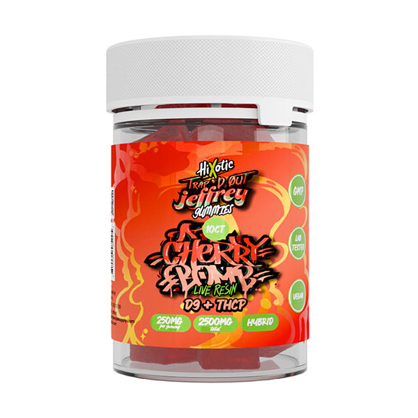 Hixotic Trap'd Out Jeffrey Gummies – 2500mg (10 Count)
