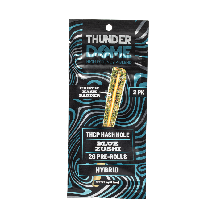Thunder Dome THC-P Hash Hole Prerolls – 4 Gram