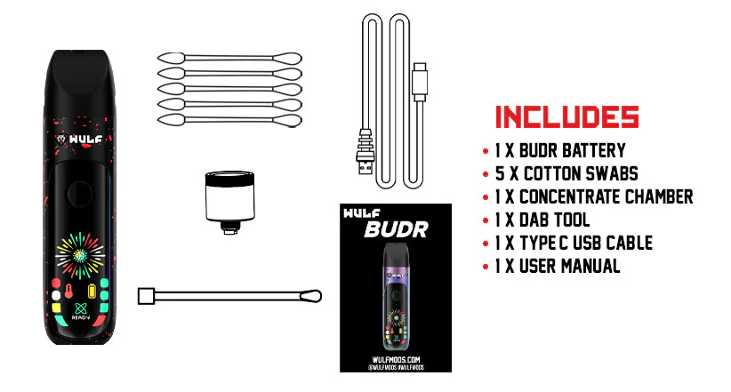 Wulf Mods Budr Portable Concentrate Vaporizer - Image 5