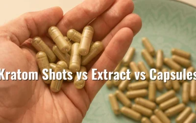 Kratom Shots vs Extract vs Capsules: How the Formats Actually Differ