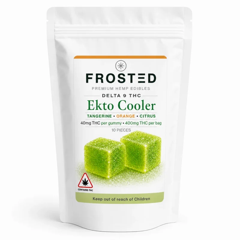 Frosted Delta-9 THC Gummies – 400mg (10-Pack, 40mg Each) - Image 17