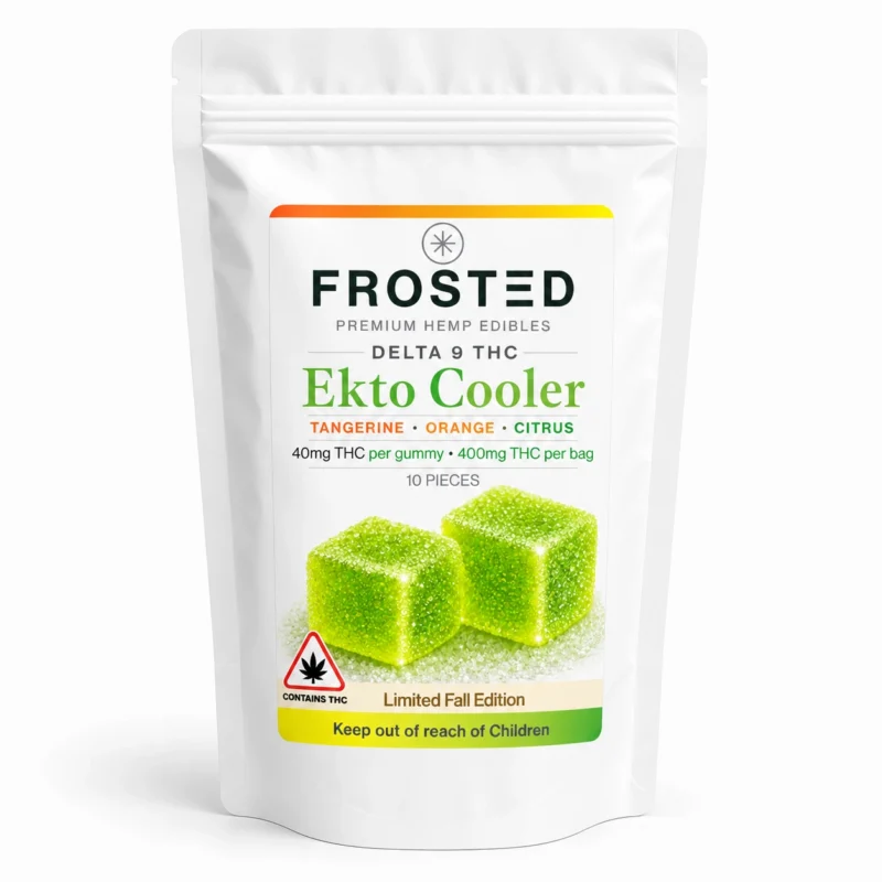 Frosted Delta-9 THC Gummies – 400mg (10-Pack, 40mg Each) - Image 16