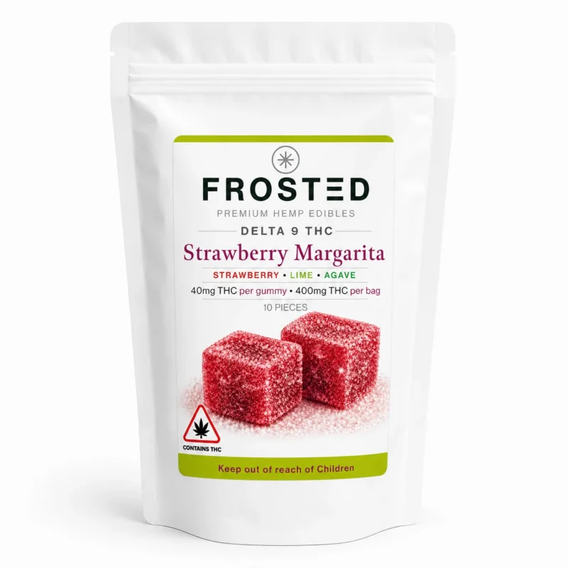 Frosted Delta-9 THC Gummies – 400mg (10-Pack, 40mg Each) - Image 12